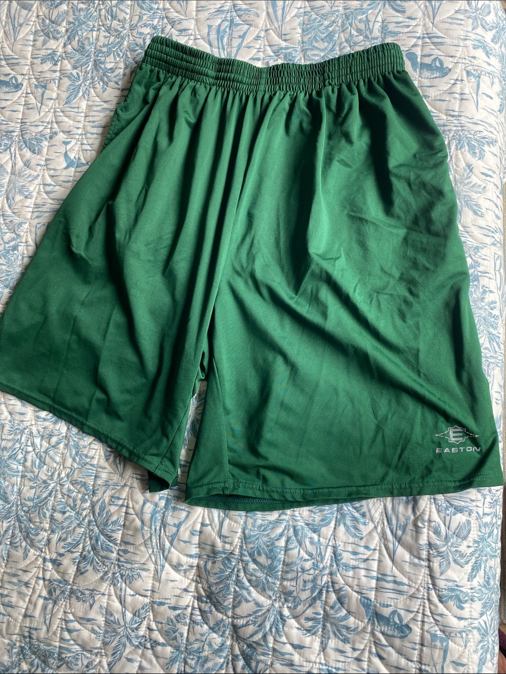 Green Easton athletic shorts